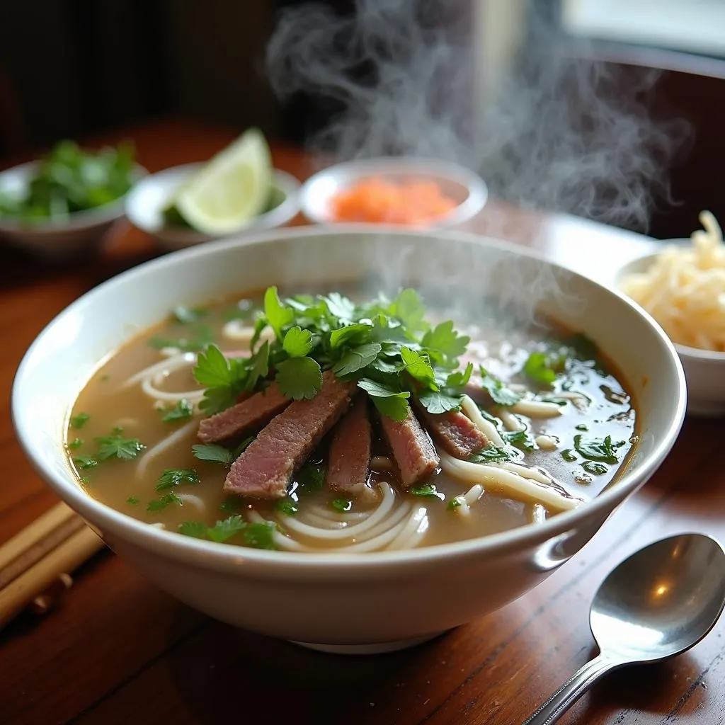 Vietnamese Pho - Traditional Noodle Soup