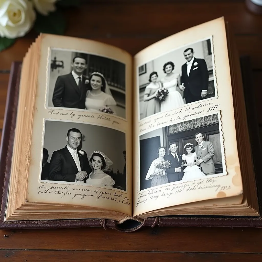 Vintage Family Photo Album