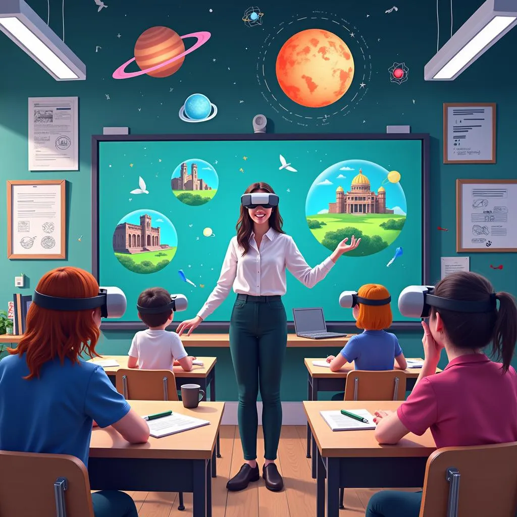 Virtual reality enhancing educational experiences