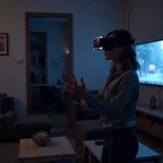 Virtual Reality User Experiencing Immersive Technology