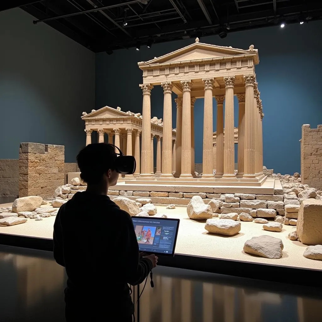 Virtual tour of a cultural heritage site