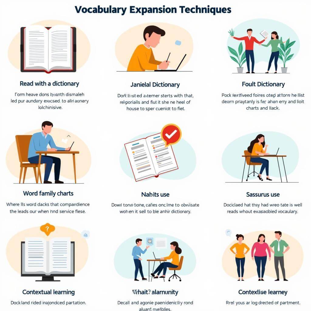 Vocabulary expansion techniques for IELTS preparation