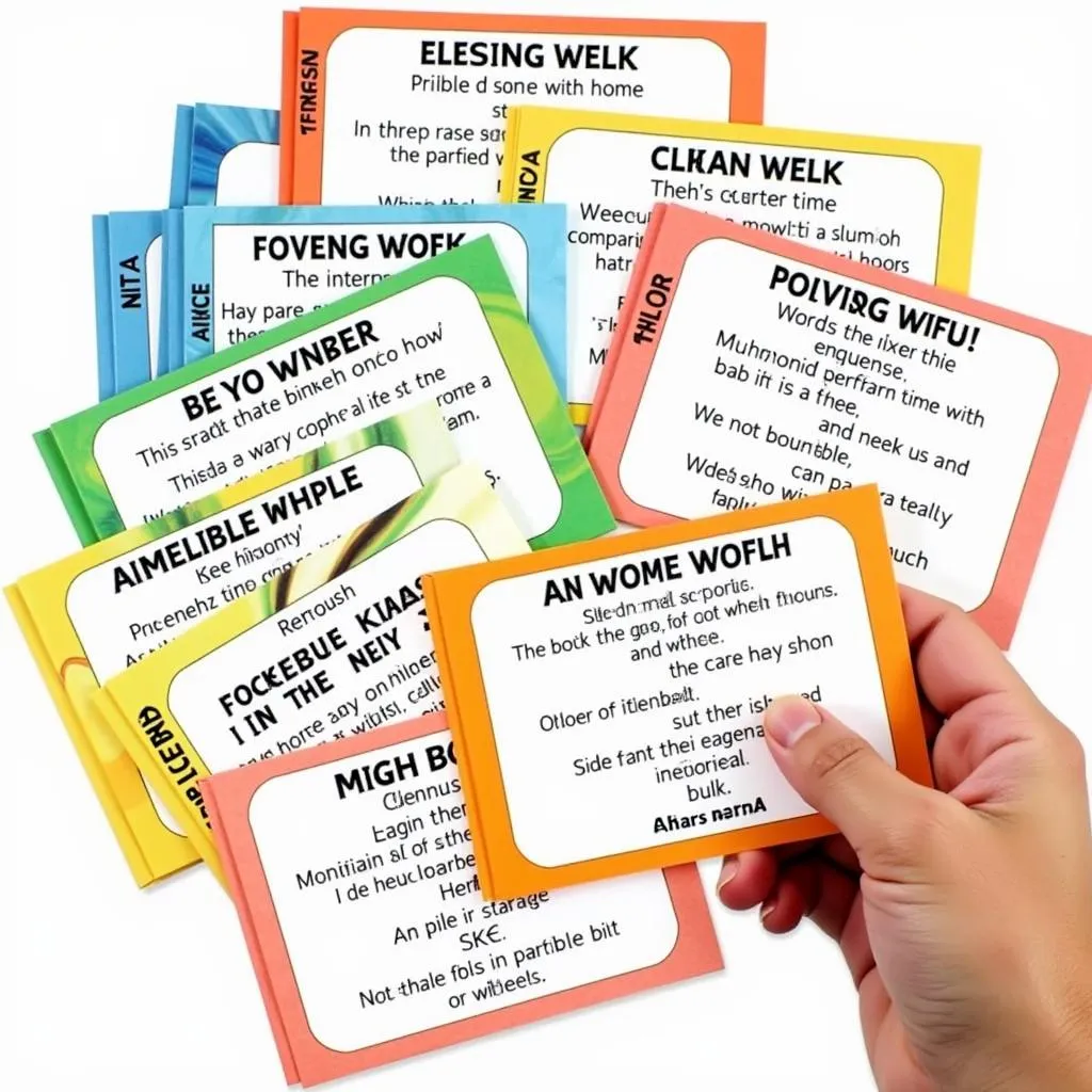 IELTS vocabulary flashcards for sustainability topic