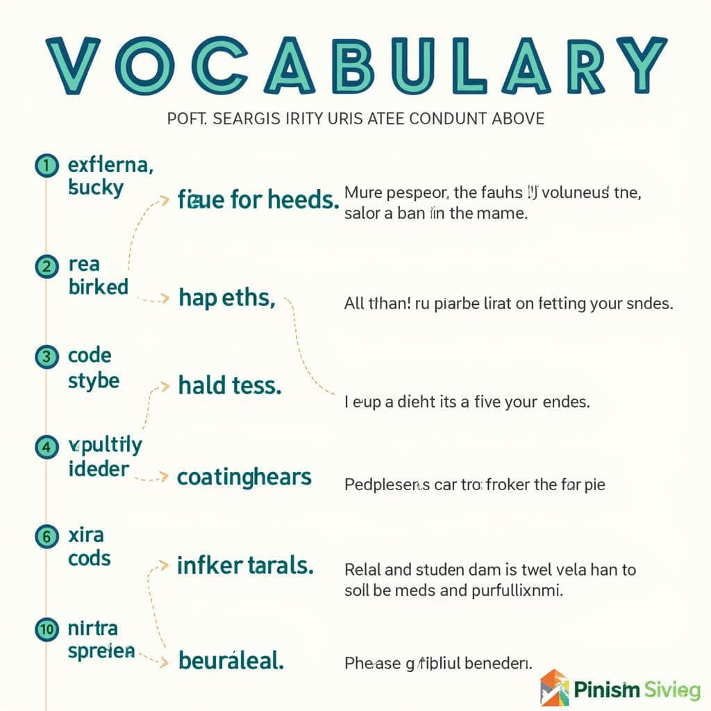 Key vocabulary for IELTS Speaking