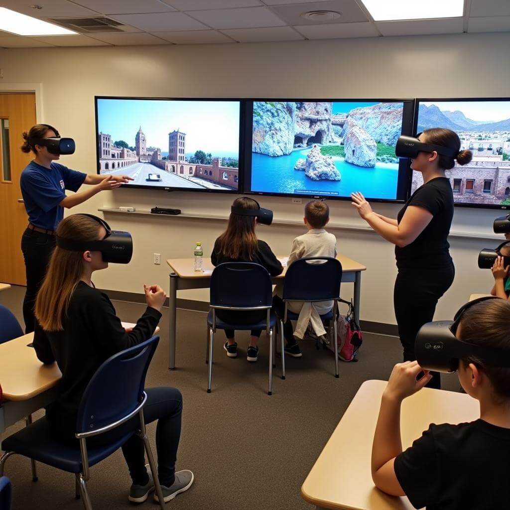 VR Cultural Exchange Active Learning