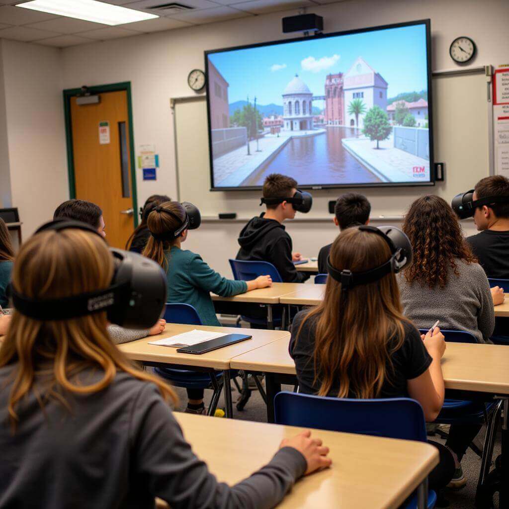 Virtual Reality Cultural Exchange Program Demonstration