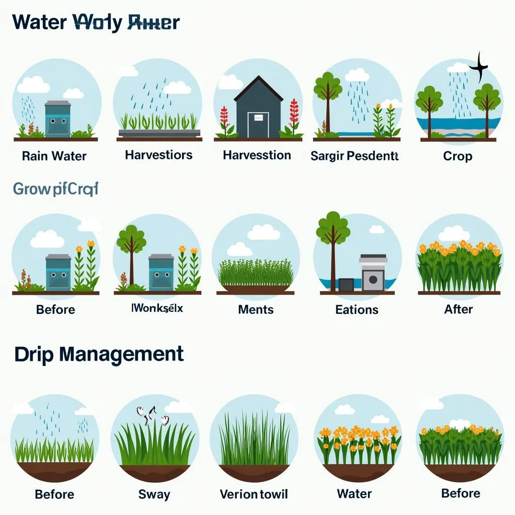 Improved water management techniques in agriculture for developing countries