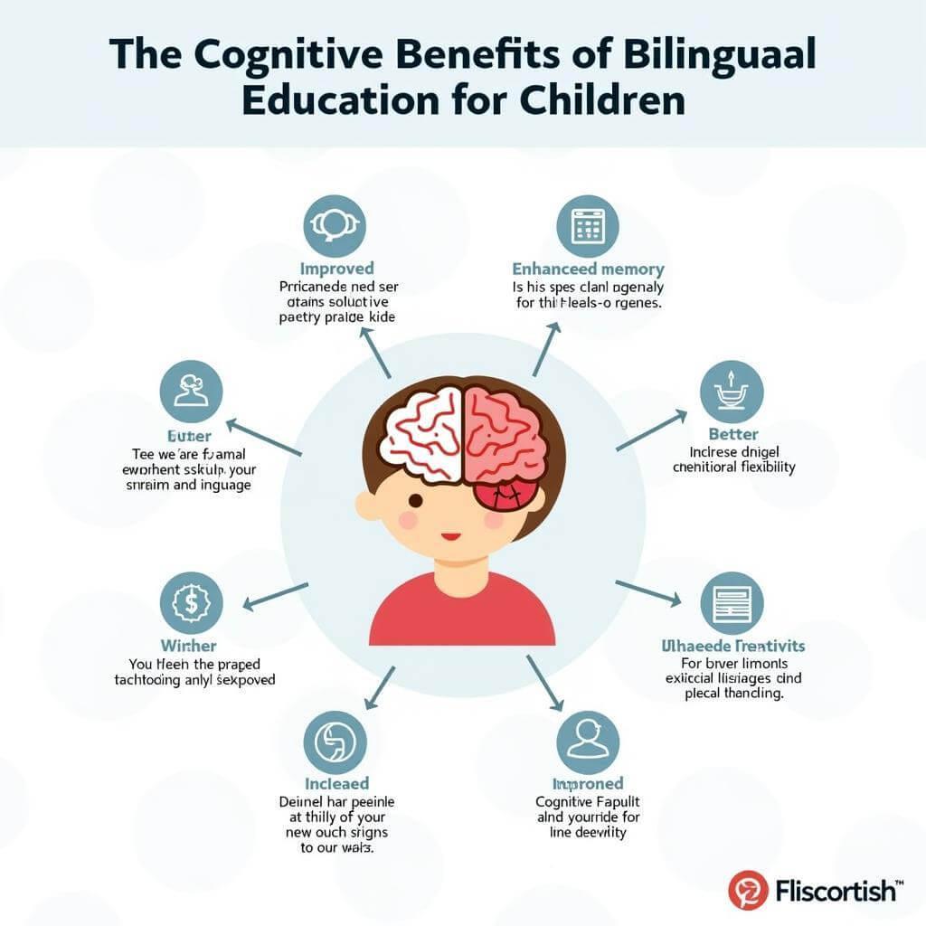 Cognitive benefits of bilingual education for children