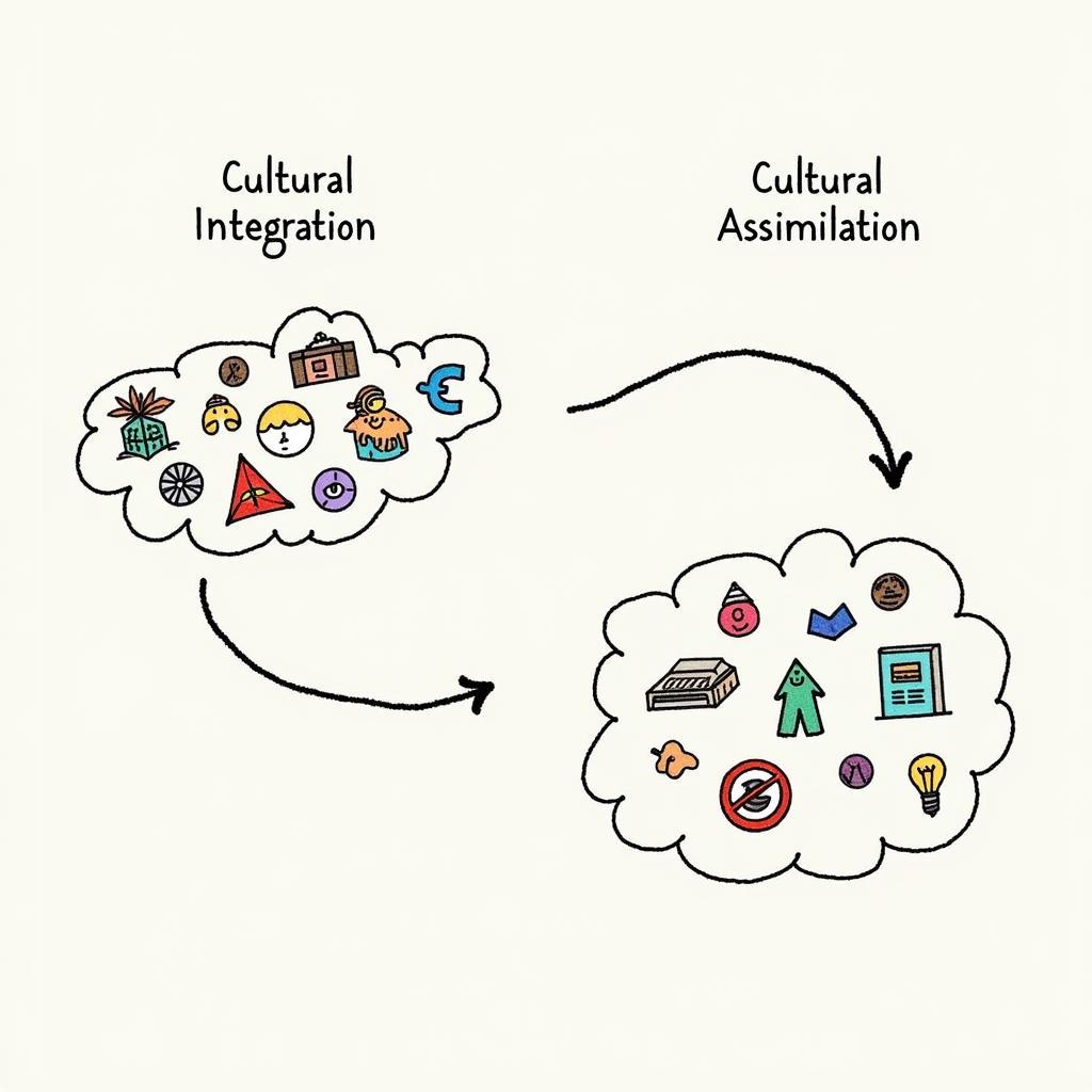 Cultural integration vs assimilation