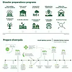 Disaster preparedness programs and climate change mitigation strategies