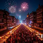 Diwali festival celebration in India