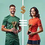 Equal pay for male and female professional athletes