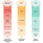 Comparison of essay quality across band scores