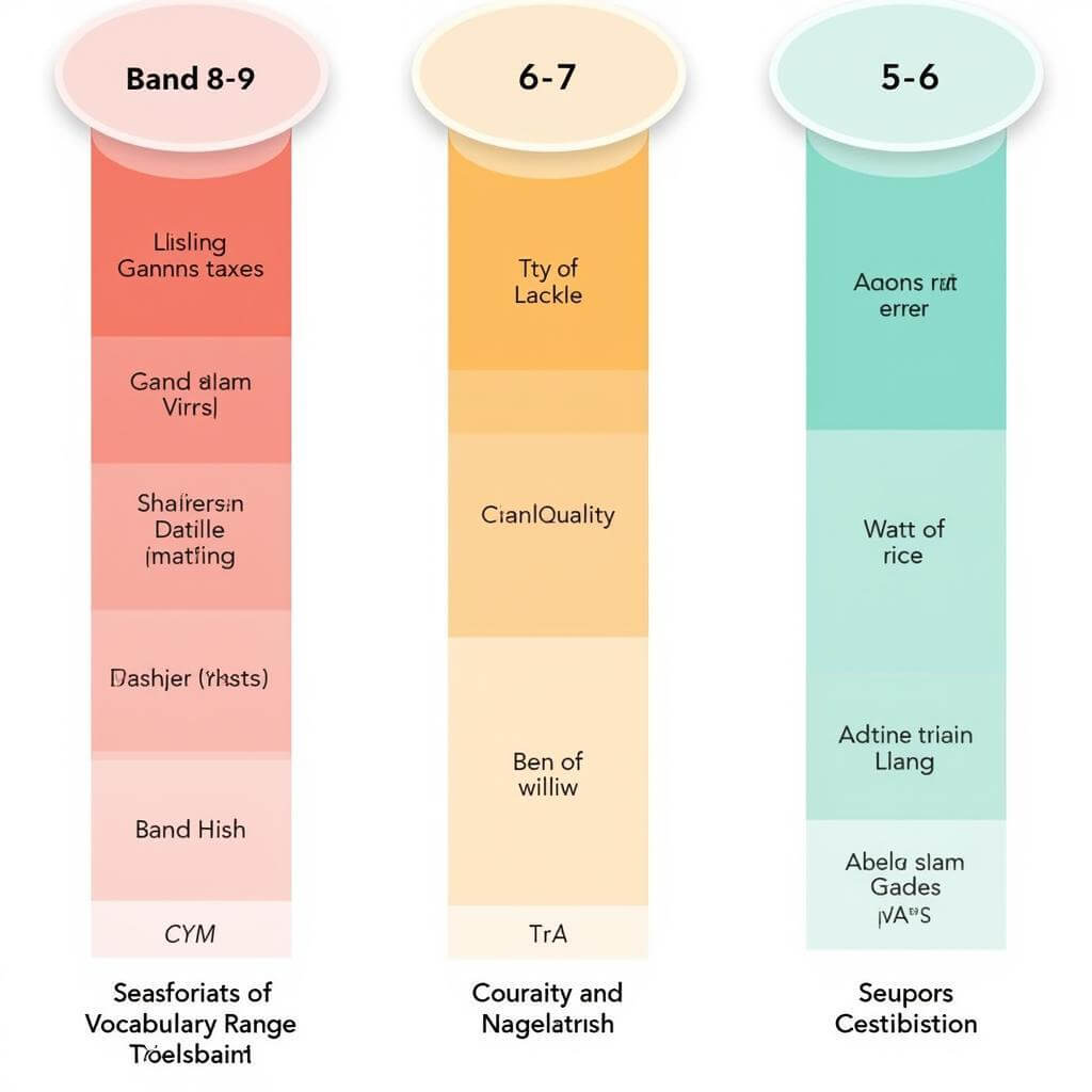 Comparison of essay quality across band scores