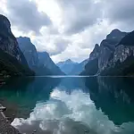 Breathtaking view of Fiordland National Park in New Zealand