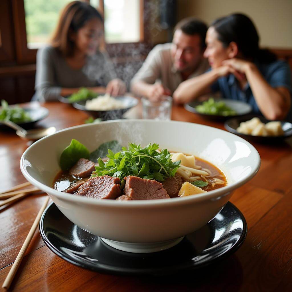 Grandmother's Secret Recipe Pho: A special Vietnamese noodle soup