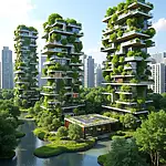 Green architecture and sustainable urban development