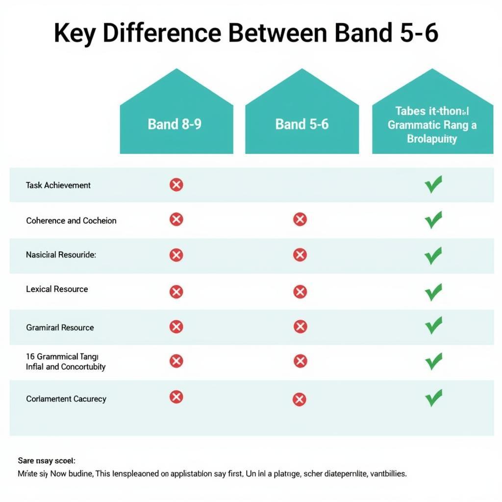 IELTS Writing Task 2 Band Score Comparison