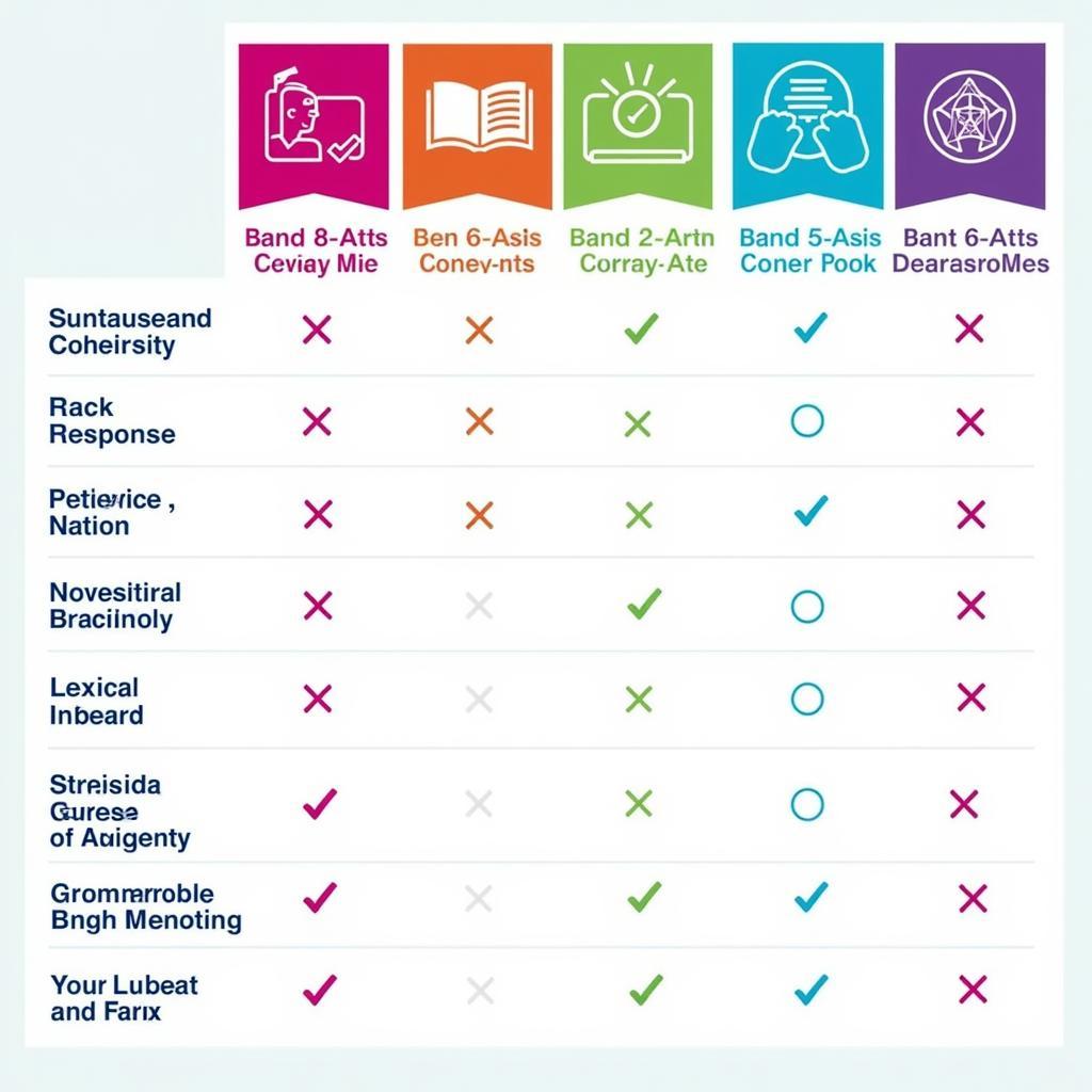 IELTS Writing Task 2 Band Scores Comparison