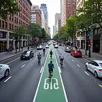 The importance of bike lanes in urban areas for reducing traffic congestion