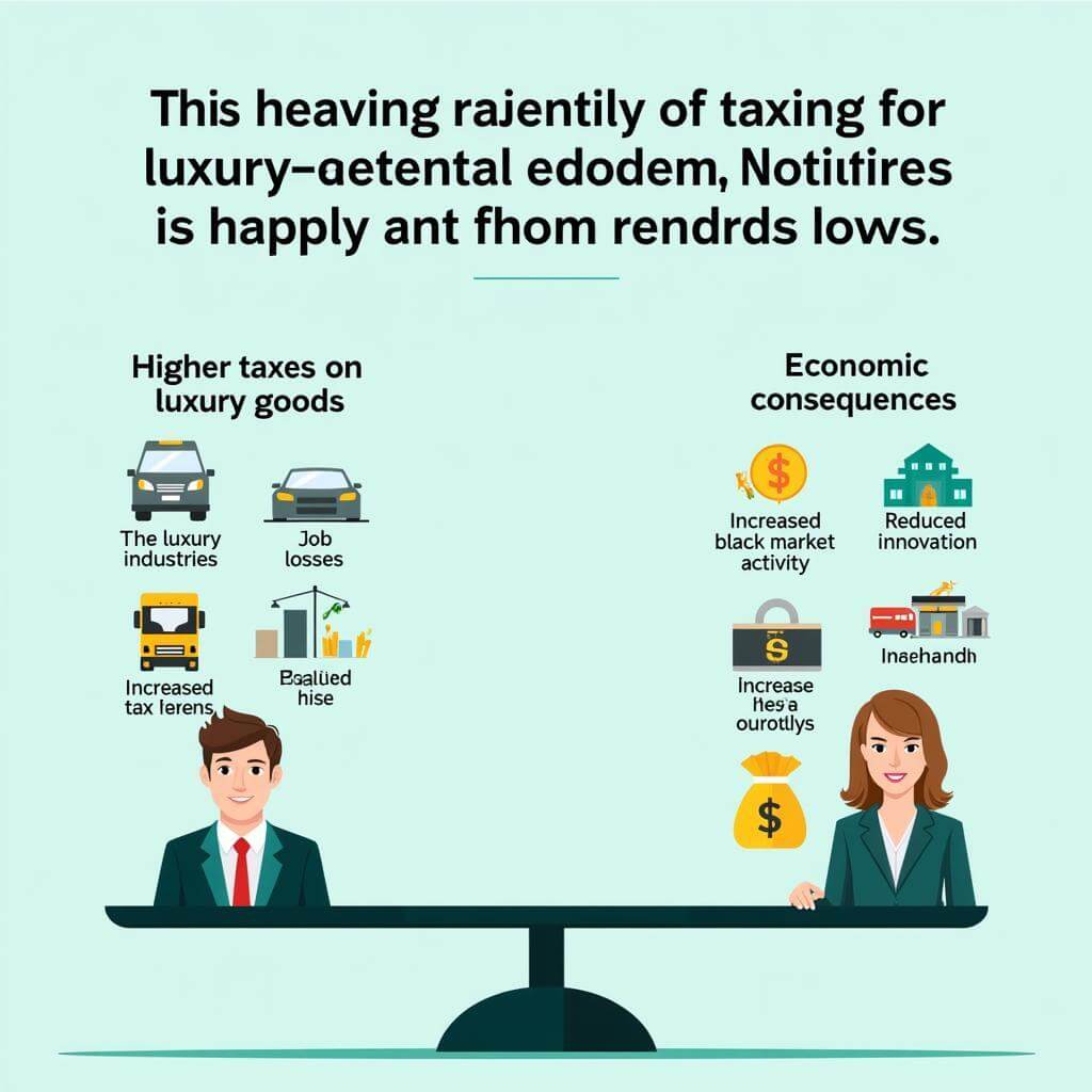 Luxury goods taxation impact on economy