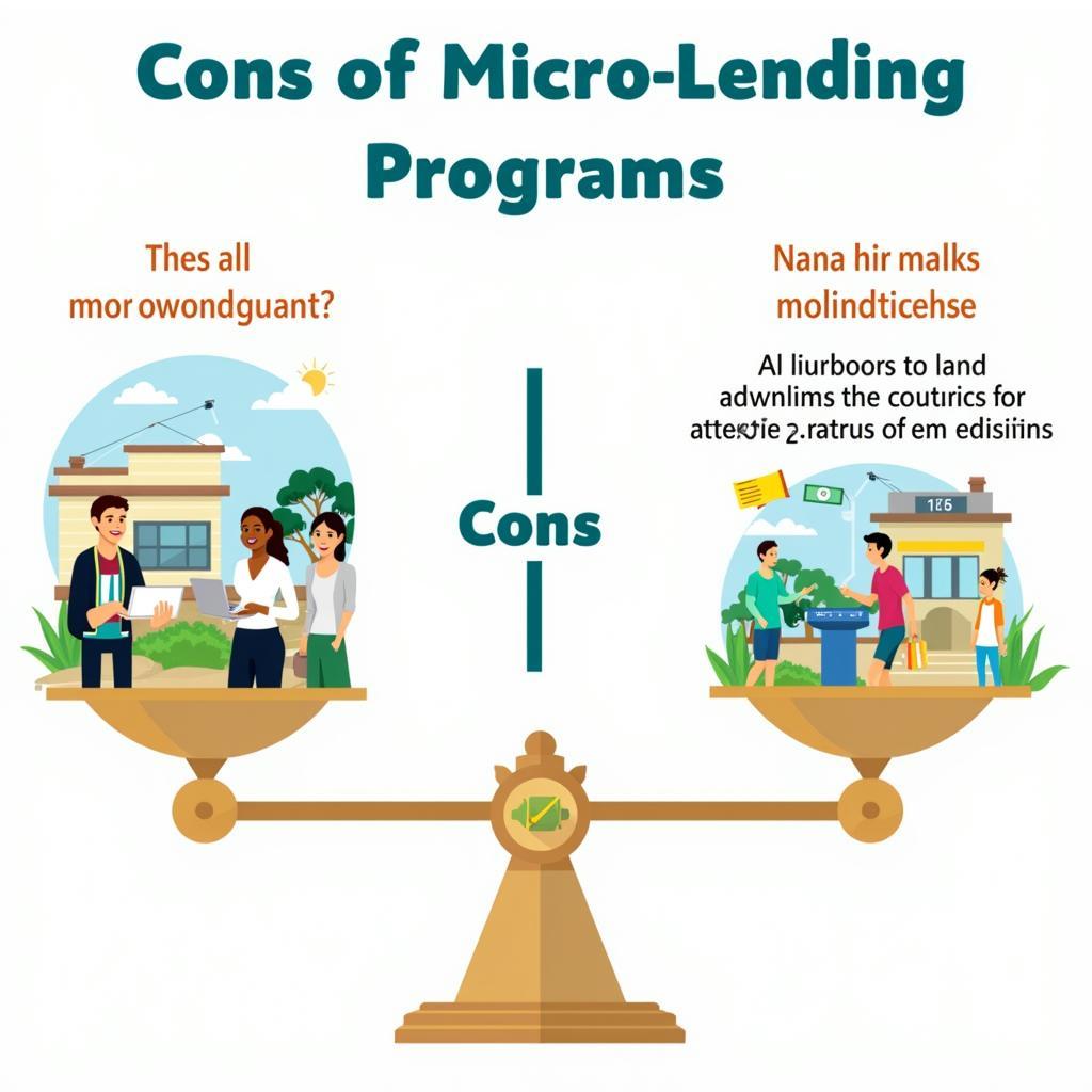 Challenges faced by micro-lending programs in developing economies