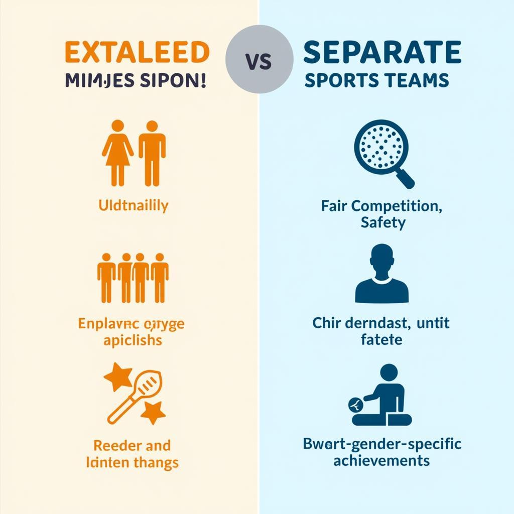 Mixed-gender vs separate sports teams: Pros and cons