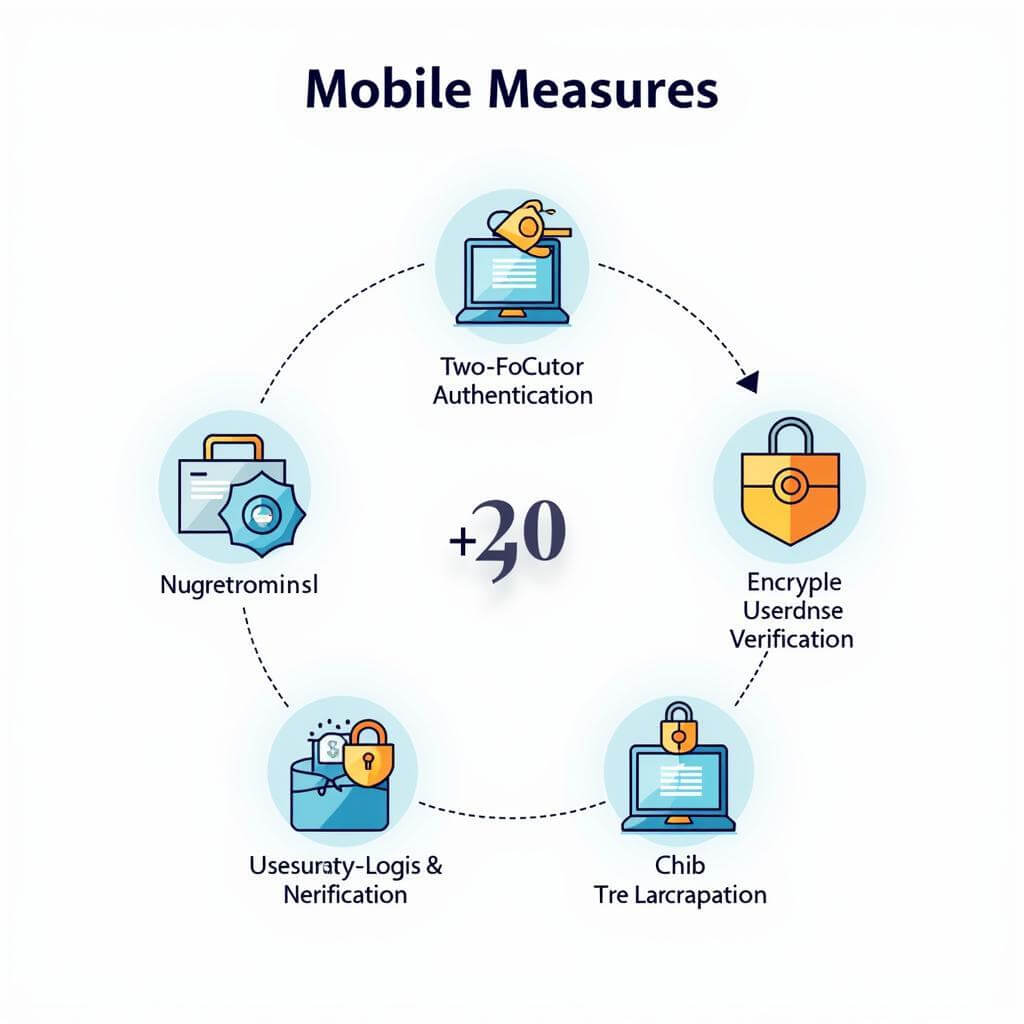 Mobile banking security measures