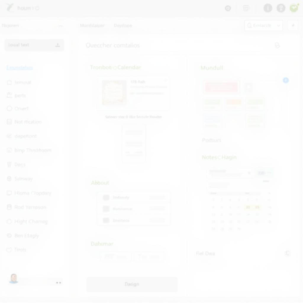 Notion app interface showcasing various productivity features