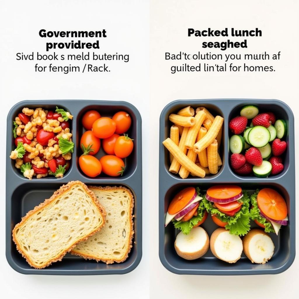 School lunch options comparison