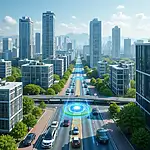 Smart city urban planning with digital infrastructure