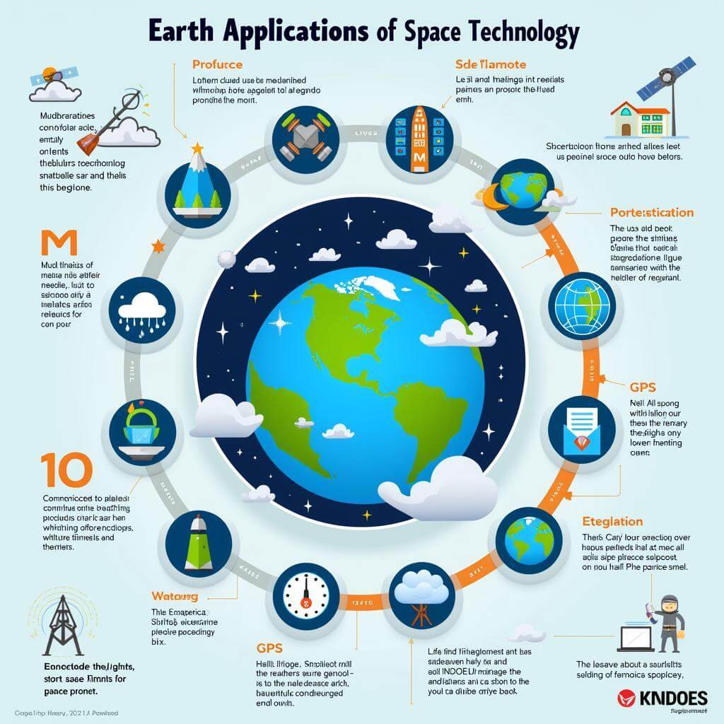 Space research benefits for Earth