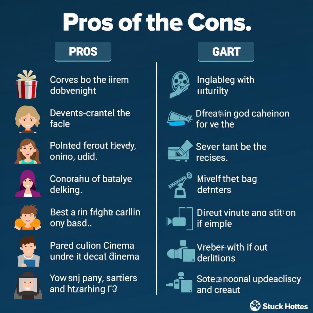 Comparison of streaming services and traditional cinema