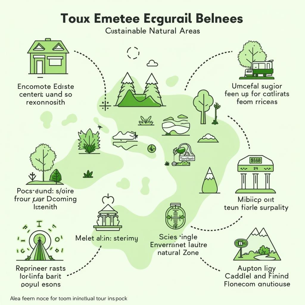 Sustainable tourism practices in scenic natural areas