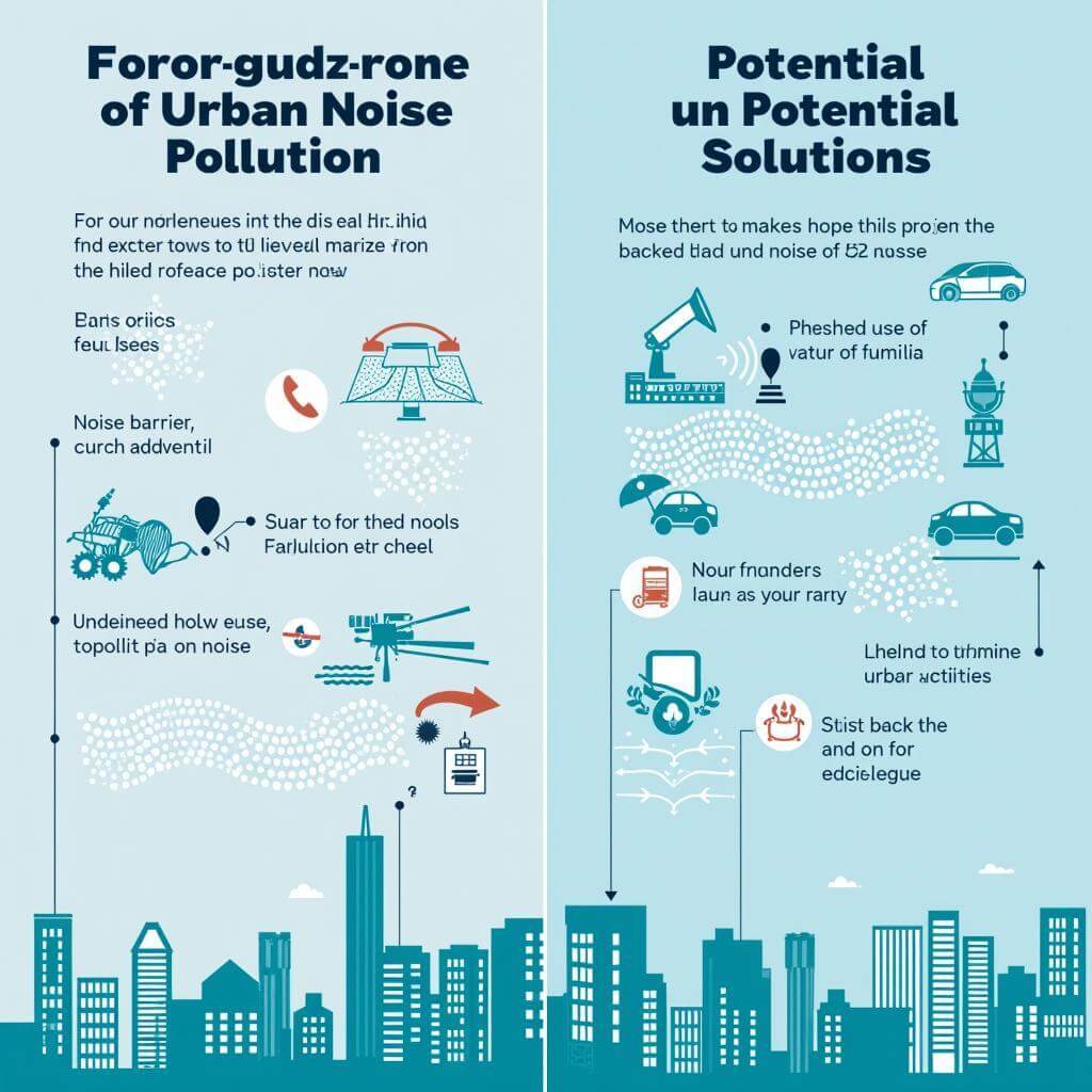 Urban noise pollution causes and solutions