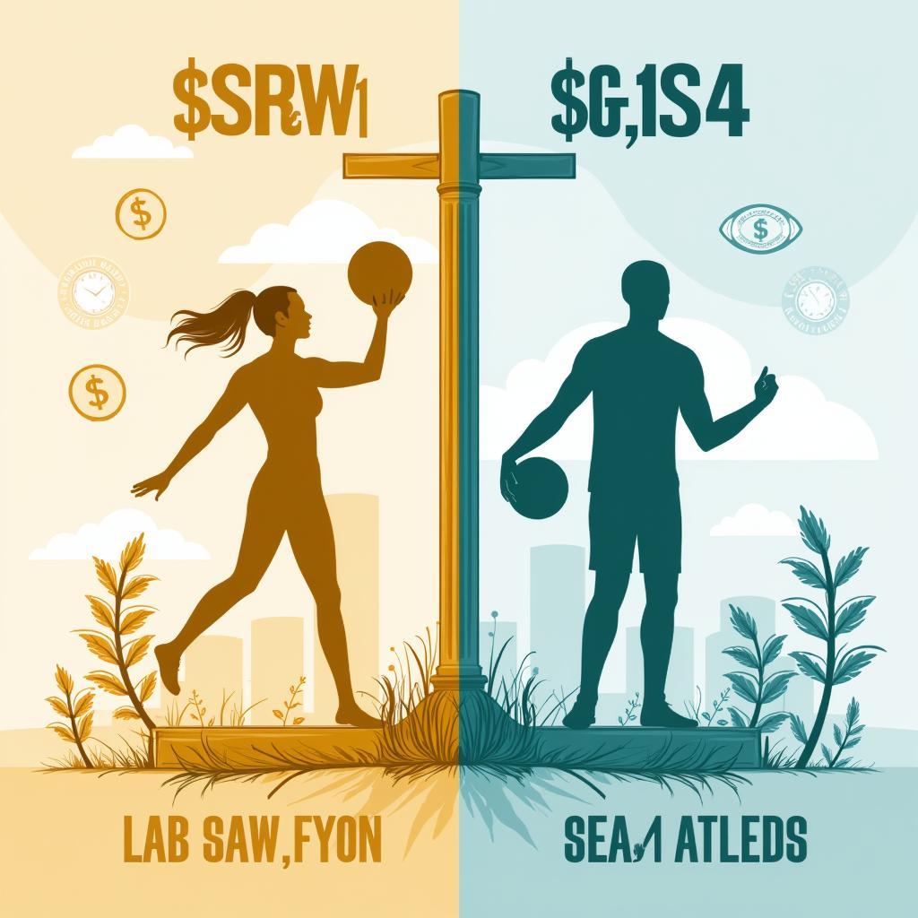 Professional athletes' salary debate illustrated through sports economics