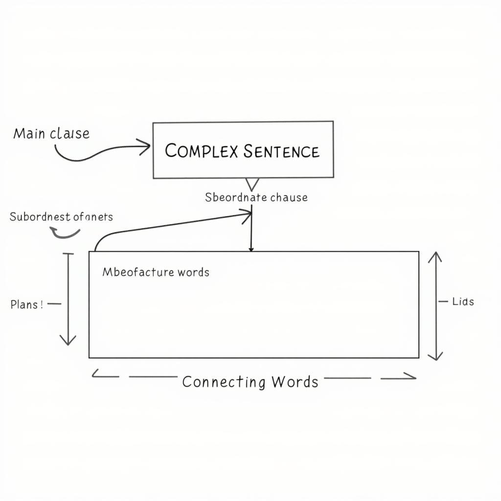 IELTS Writing Complex Sentence Structure Diagram