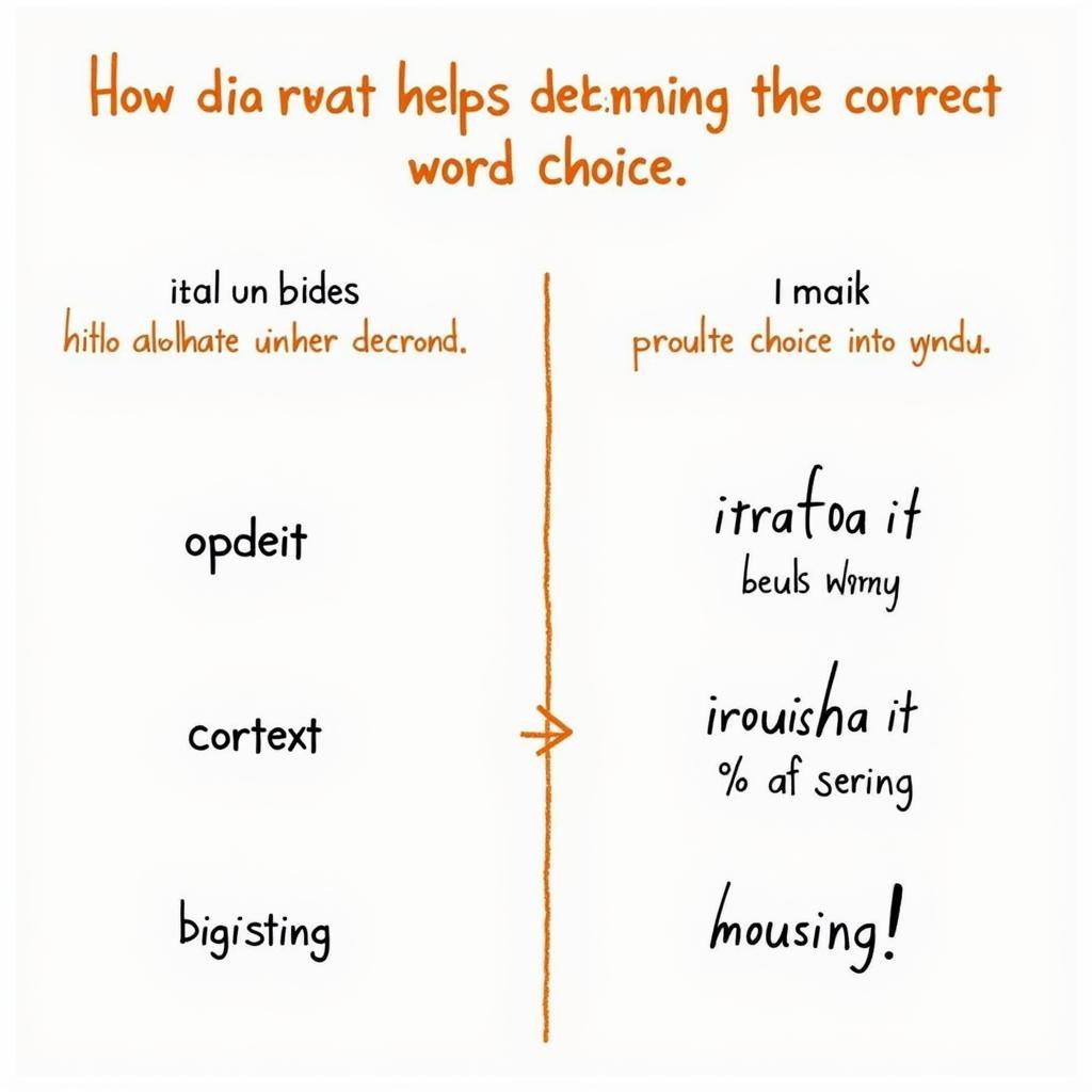 Using context clues to identify correct similar sounding words in IELTS