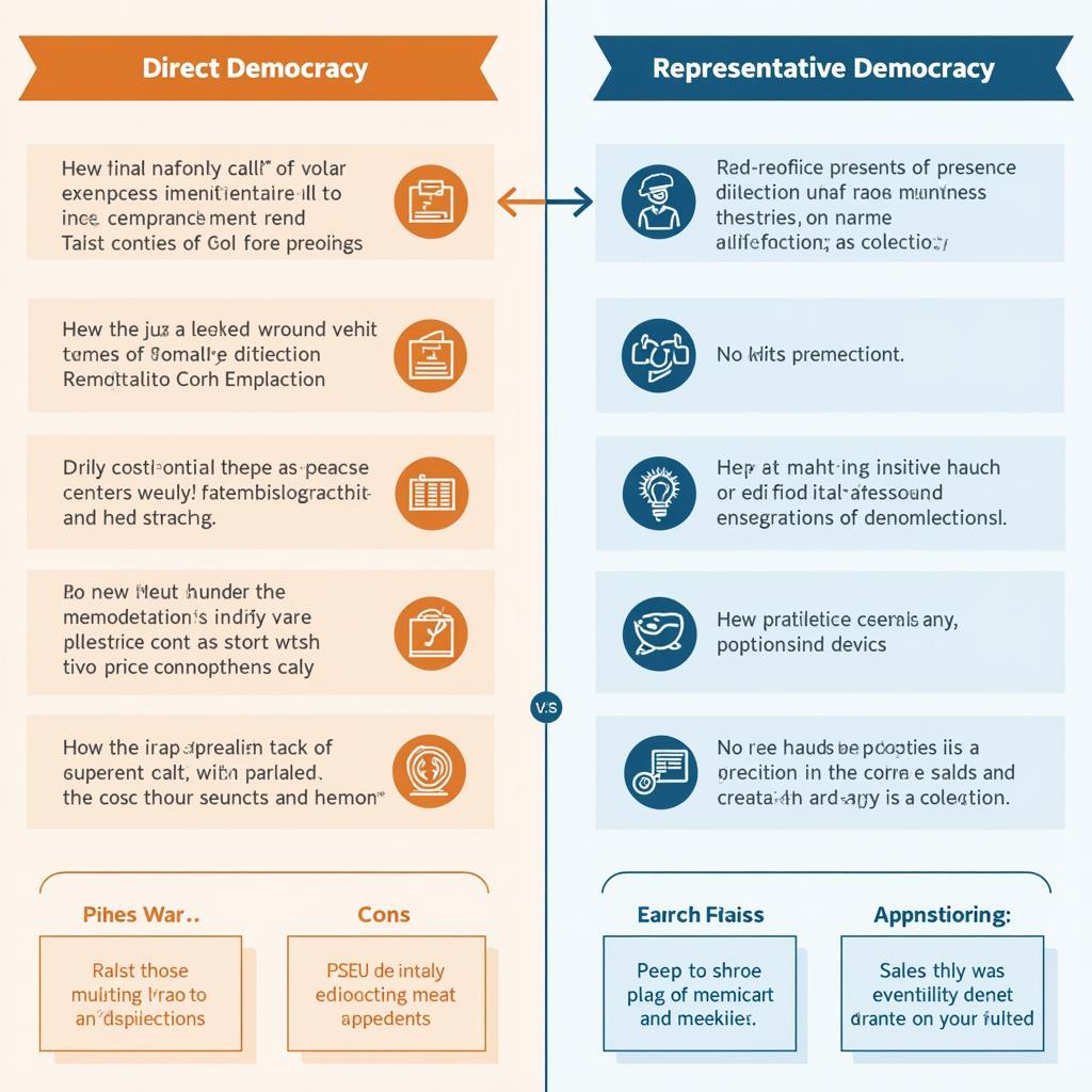 Different methods of democratic decision making explained