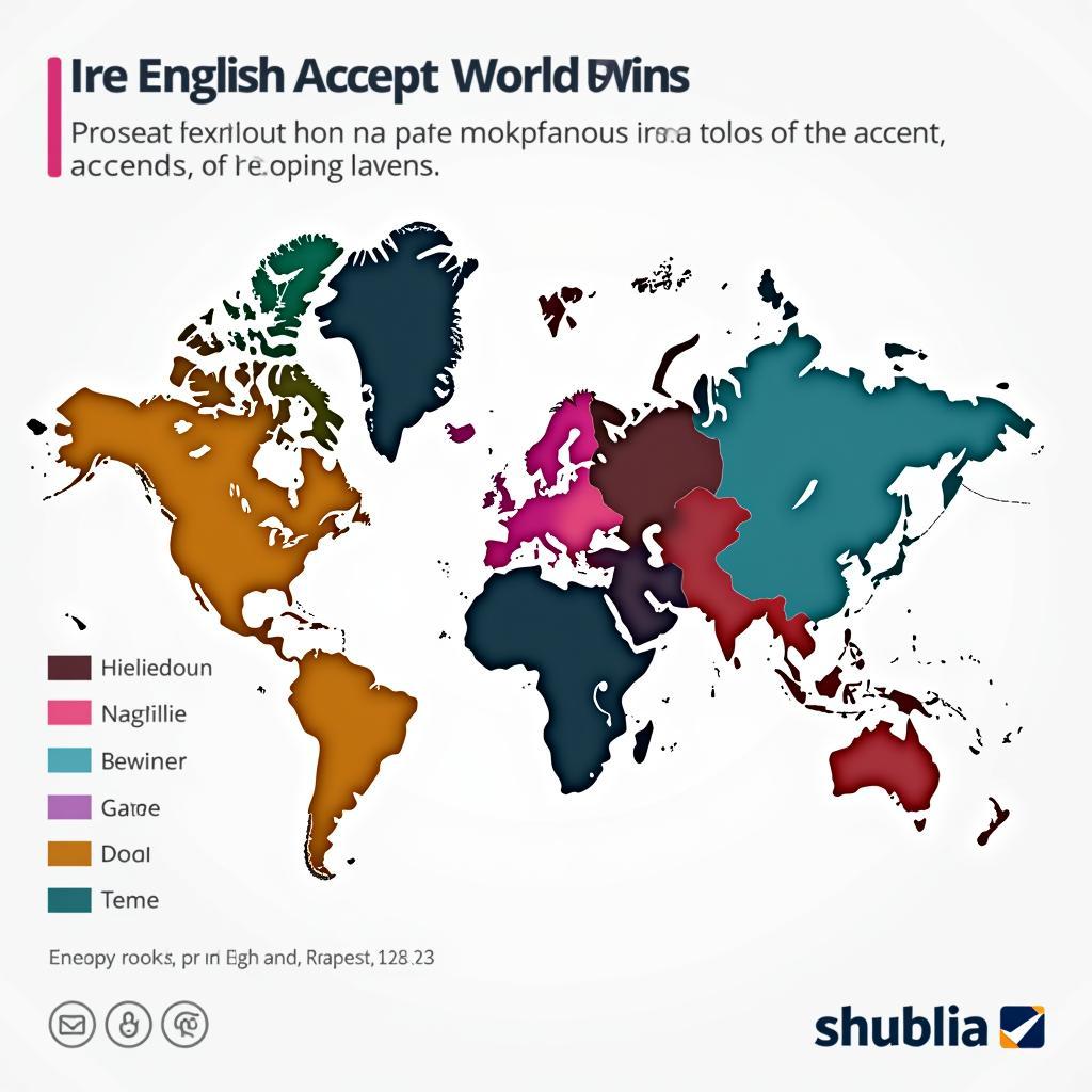 Different English accents featured in IELTS listening test