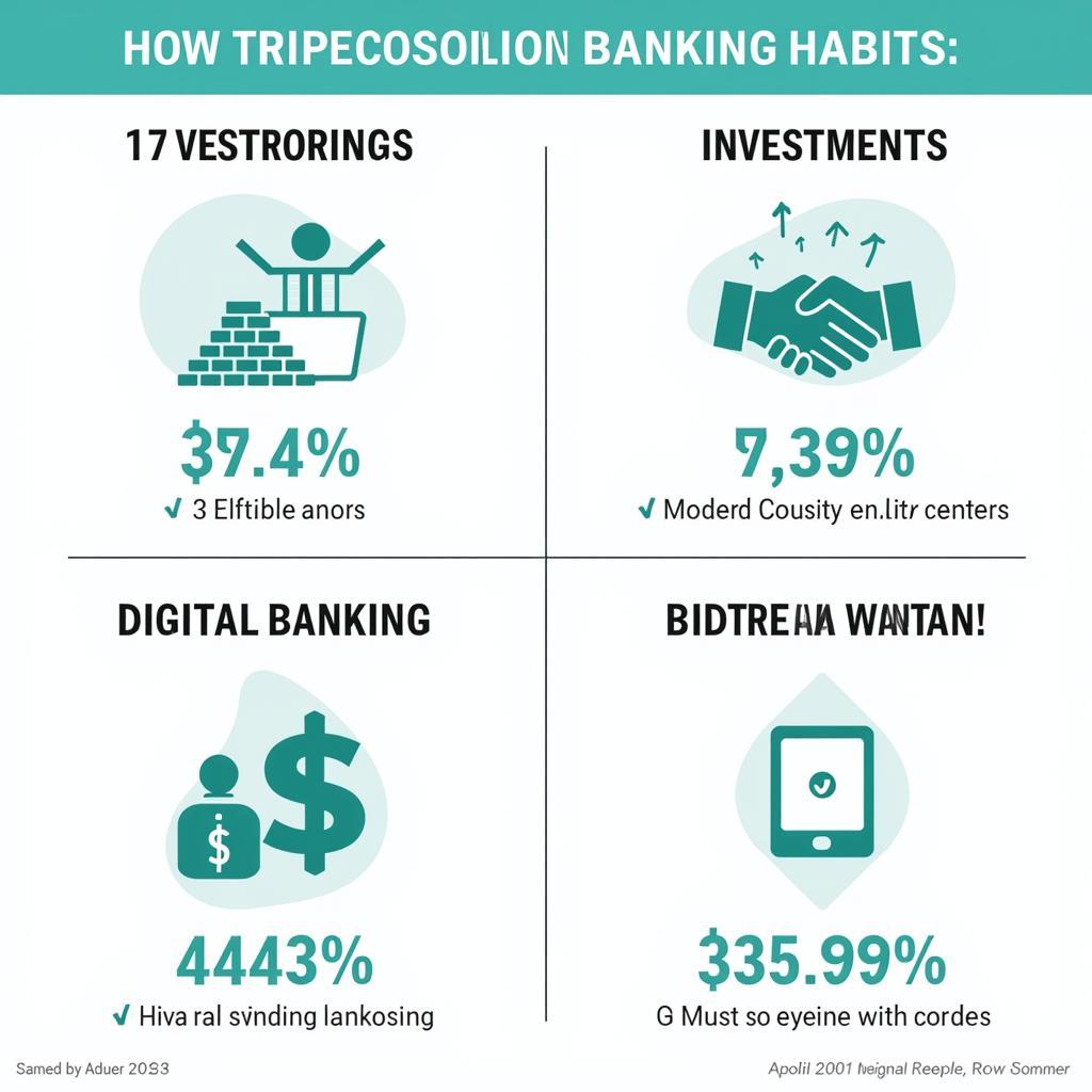 Economic recession affecting consumer banking behavior and financial decisions