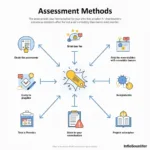 Various assessment methods used in modern education