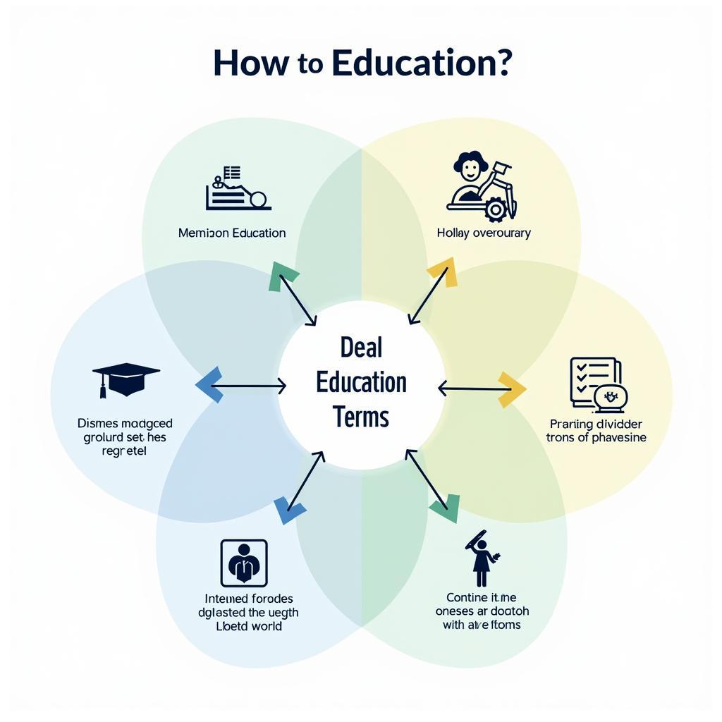 Education vocabulary in practical context