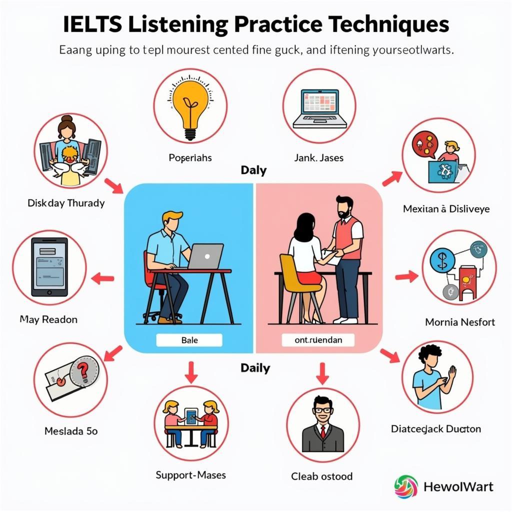 Strategic approaches to combine IELTS listening practice with daily tasks