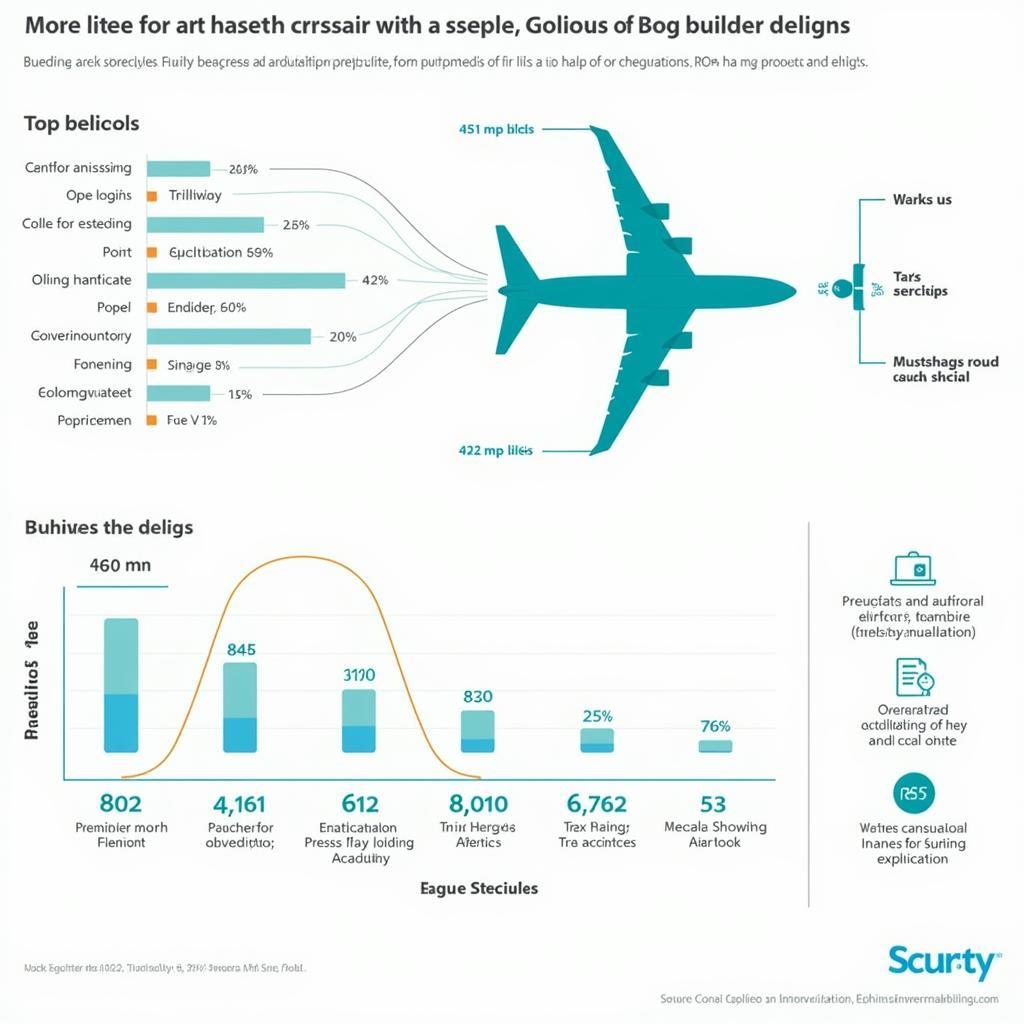 Visual representation of aircraft emissions and environmental effects