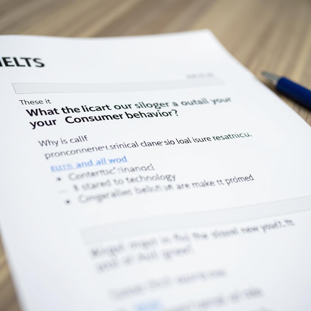 IELTS Writing Task 2 question about financial technology impact on consumer spending