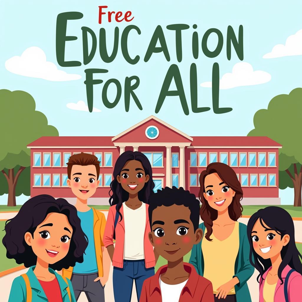 free education for all concept illustration 67d231