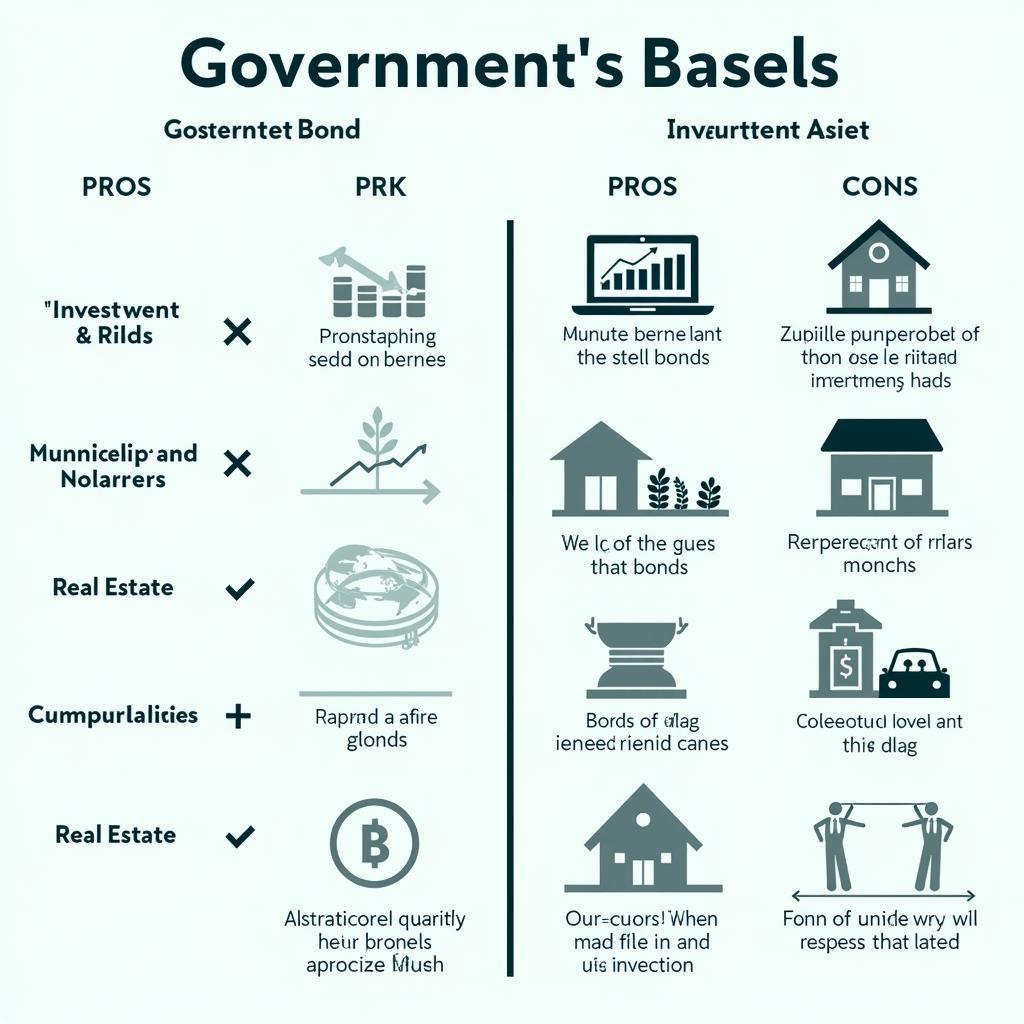 Government bonds compared to diversified investment portfolio options