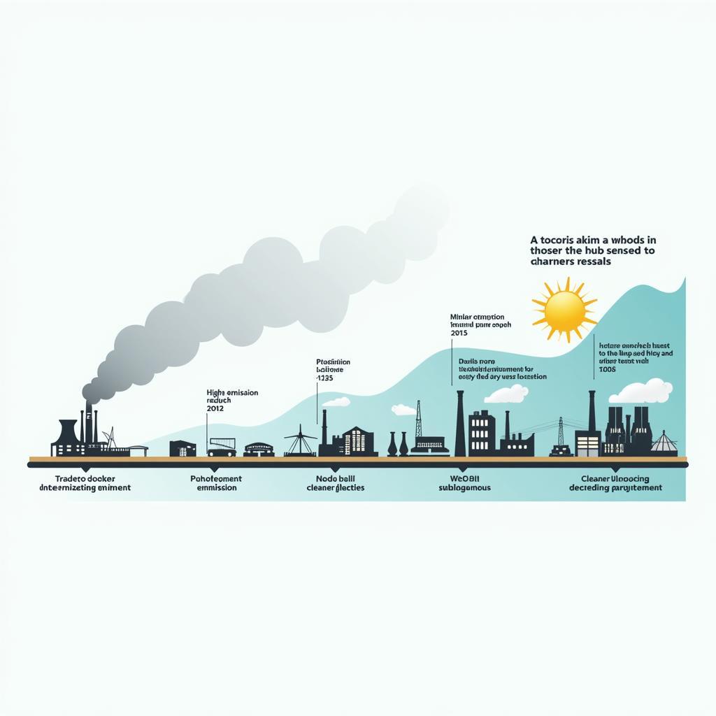 Gradual implementation of emissions regulations for industry adaptation