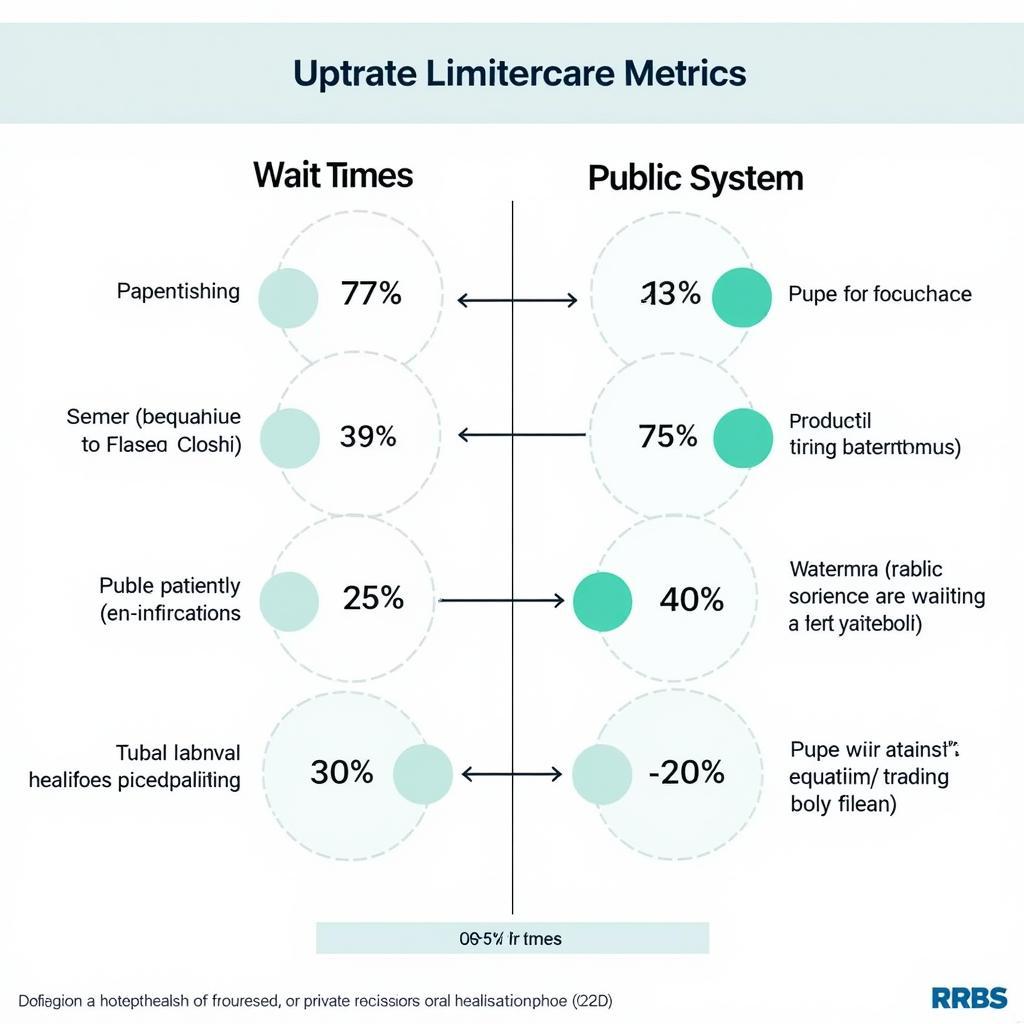 Healthcare quality metrics comparison between private and public systems